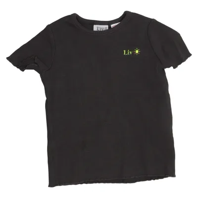 T-shirt (Grijs) van Livly Katoen, Elastaan
