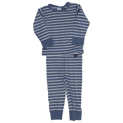 Base layer (Blue, White) from Polarn O. Pyret Organic cotton