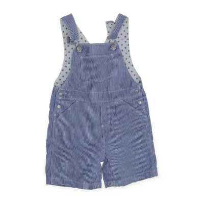 Hängselbyxor (Blå, Vit) från Petit Bateau