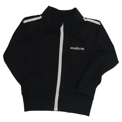 Trainingsjacke (Schwarz) von Nova Star Polyester