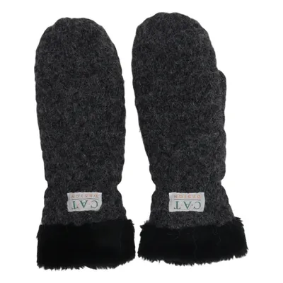 Moufles (Gris, Noir) de Cat it Design Acrylique, Polyamide
