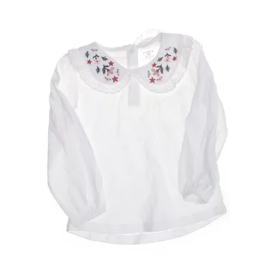 Blus (Vit) från Lindex