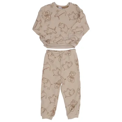 Set (Beige, Brown) from Baby