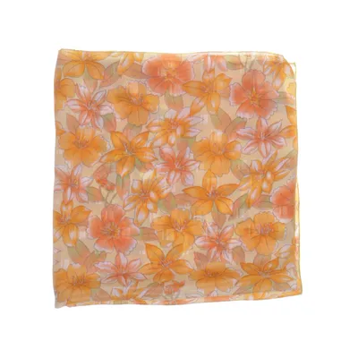 Neckerchief (Orange, Multicolored) from Pianetta Donna