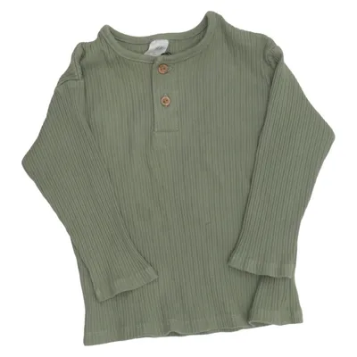 Farfarströja (Grön) från H&M Bomull, Elastan