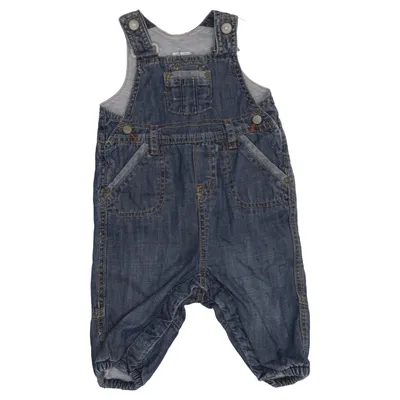 Dungarees (Blue) from H&M Cotton, Polyester