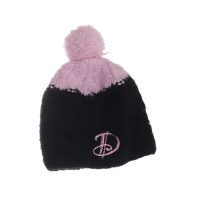 Bobble hat (Black, Pink) from Dana Acrylic, Mohair, Wool