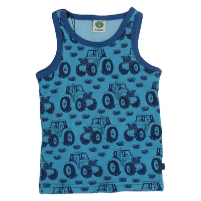 Débardeur (Bleu) de Småfolk Coton, Polyamide, Laine