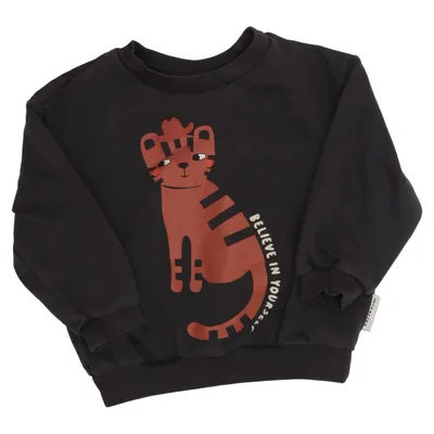 Sweatshirt (Gray) from Minories Cotton, Polyester