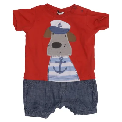 Barboteuse (Rouge, Bleu, Multicolore) de Next Baby Coton