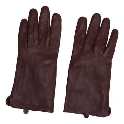 Leather gloves (Red) from KappAhl Leather, Polyester