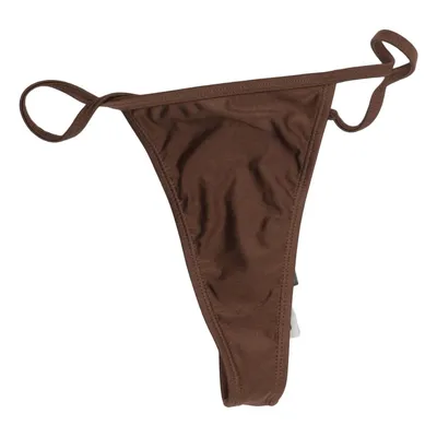 Bikiniunderdel (Shiny Thin Strap Bikini) fra NA-KD Elastan, Polyamid, Polyester