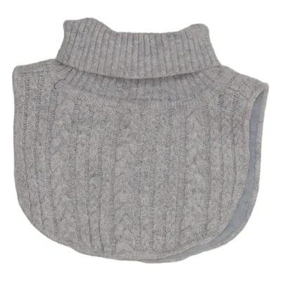 Collar (Gray) from H&M Cotton, Elastane, Polyamide, Polyester, Wool
