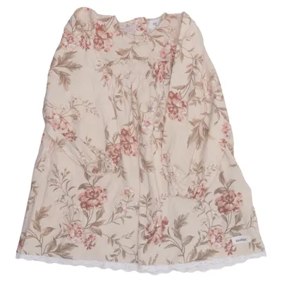 Klänning (Beige, Brun) från Newbie by KappAhl Bomull