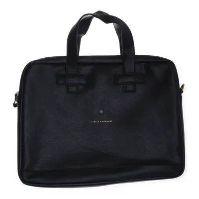Sac d'ordinateur (Noir) de Steele & Borough Cuir