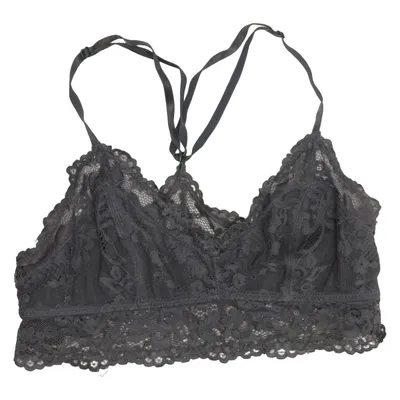 Bralette (Grijs) van Gina Tricot Lingerie Elastaan, Polyamide