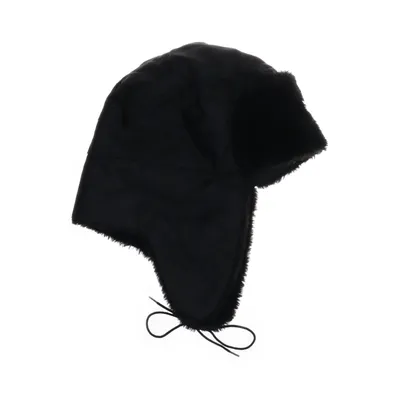 Pilotenmuts (Zwart) van Kangol Acryl, Nylon, Polyester, Bont