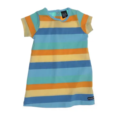 Dress (Blue, Multicolored) from Villervalla Organic cotton, Elastane