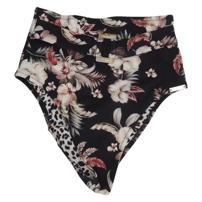 Bikini broekje (Zwart, Meerkleurig) van Watercult Elastaan, Polyamide