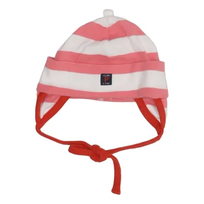 Mütze (Pink, Weiß) von Polarn O. Pyret Bio-Baumwolle