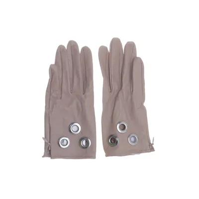 Leather gloves (Beige) from H&M Leather
