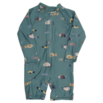 UV-kläder (Grön, Flerfärgad) från Lindex Baby Elastan, Polyester