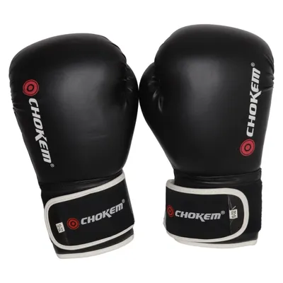 Gants de boxe (Noir, Blanc) de Chokem