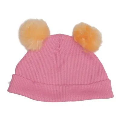 Pompon muts (Roze, Oranje) van Build A Bear Workshop