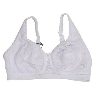 Brassière (Blanc) de Nuance Coton, Élasthane, Polyamide, Polyester