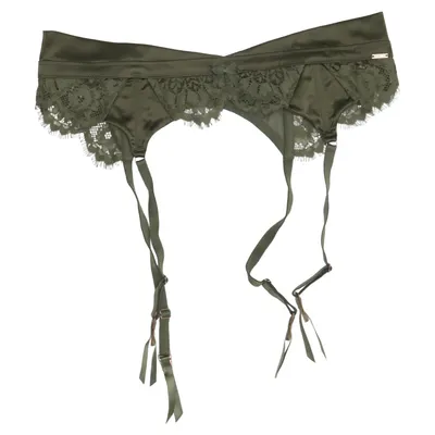 Strumpebandshållare (Grön) från Noir by Hunkemöller