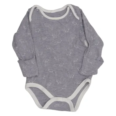 Romper (Grijs, Wit) van Mori Bamboo, Organisch katoen