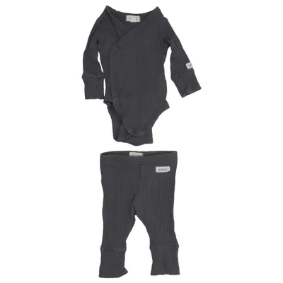 Set (Gray) from Newbie by KappAhl Cotton, Elastane
