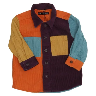Overshirt (Oranje, Lila, Meerkleurig) van Next Katoen