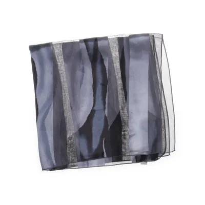 Neckerchief (Gray, White, Black) from Liza Polyester