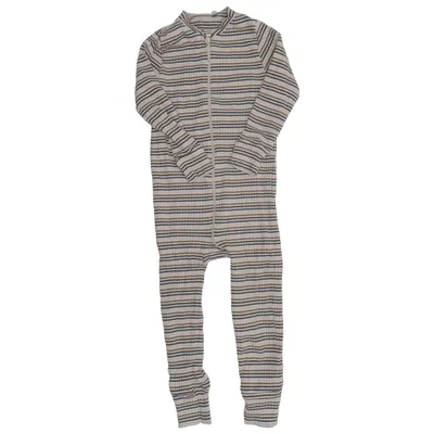 Sparkedragt (Beige, Flerfarvet) fra Tiny One Elastan, Økologisk bomuld