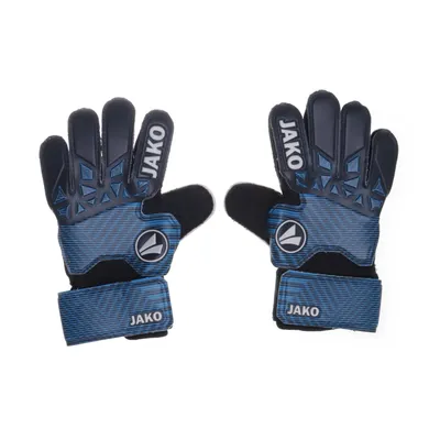 Goalkeeper gloves (Blue, Black) from Jako Polyester
