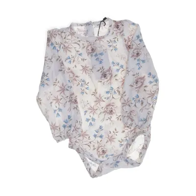 Body (Vit, Flerfärgad) från Newbie by KappAhl Bomull, Elastan