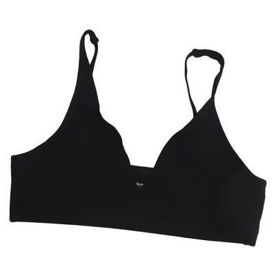 Bralette (Black) from Bread & Boxers Cotton, Elastane