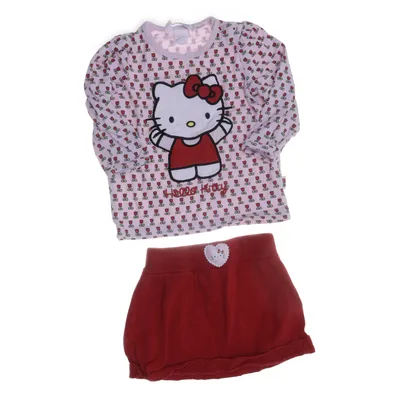 Set (Red, Pink, White) from H&M x Hello Kitty Cotton