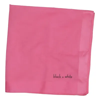 Handkerchief (Pink) from Black & White Polyester