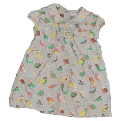 Dress (Gray, Multicolored) from Baby Boden Cotton