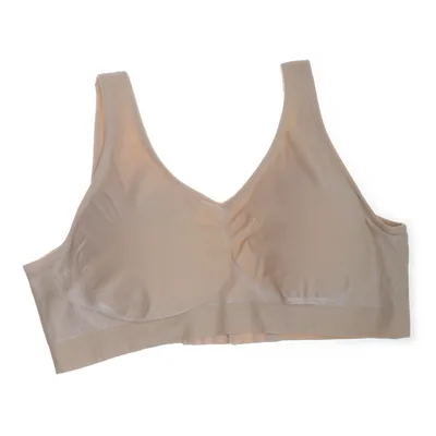 Sports bra (Beige) from Midoya Elastane, Polyamide