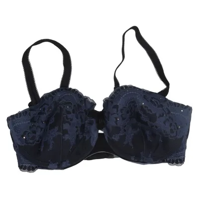 BH (Blå, Sort) fra Hunkemöller Elastan, Polyamid, Polyester