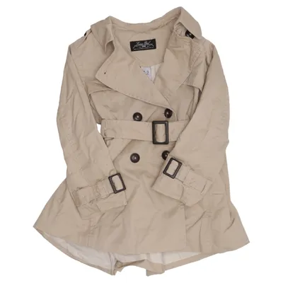 Frakke (Beige) fra Zara Bomuld, Polyester