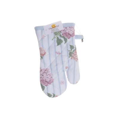 Oven mitts (Blue, White) from Clayre & Eef