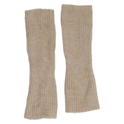Polswarmers (Beige) van Zara Elastaan, Wol