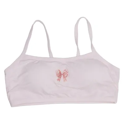 Brassière (Rose) Coton, Élasthane