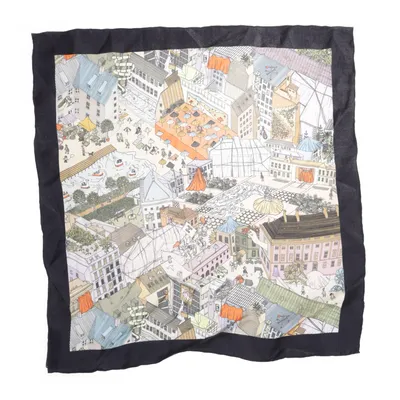 Zakdoek (Zwart, Meerkleurig) van Stine Goya