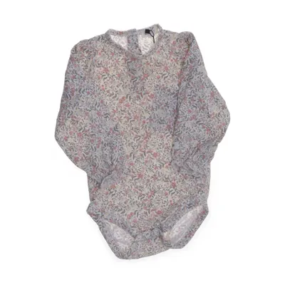 Romper (Wit, Groen, Meerkleurig) van Newbie by KappAhl Katoen, Elastaan