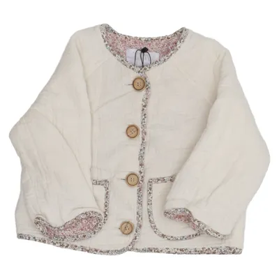 Jacka (Beige, Flerfärgad) från Zara Bomull